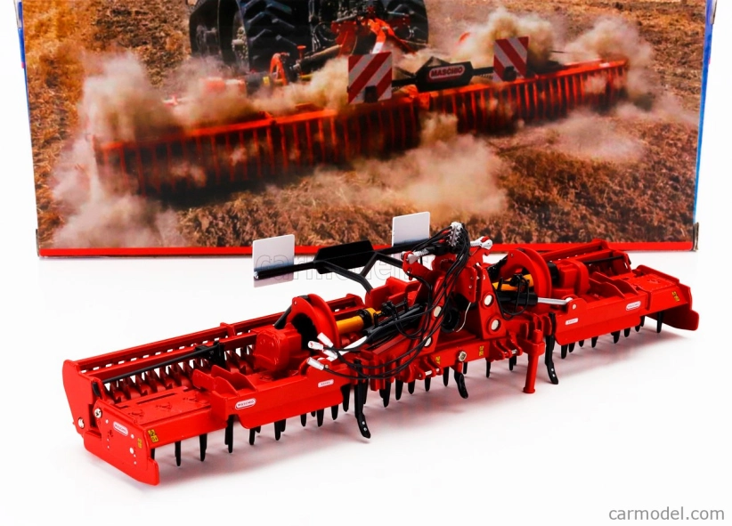 Ros-model Accessories Erpice Rotante Maschio Aquila Rapido 6000 1:32 Red