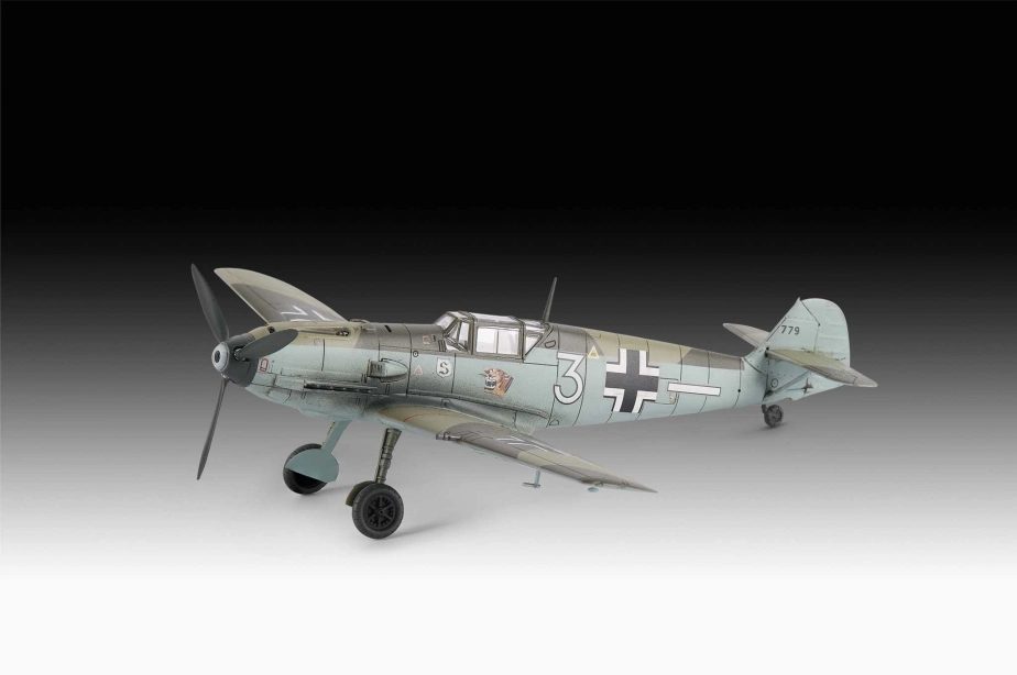Starter Kit lietadlo 73781 - Messerschmitt Bf109E-3 (1:72)