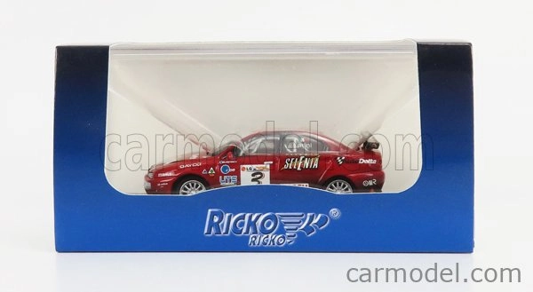 Ricko Alfa romeo 156 Gta N 3 Etcc Season 2003 N.larini 1:87 Red