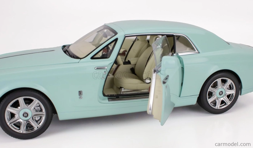Kyosho Rolls royce Phantom Coupe 2-door 2008 1:18 Turquoise