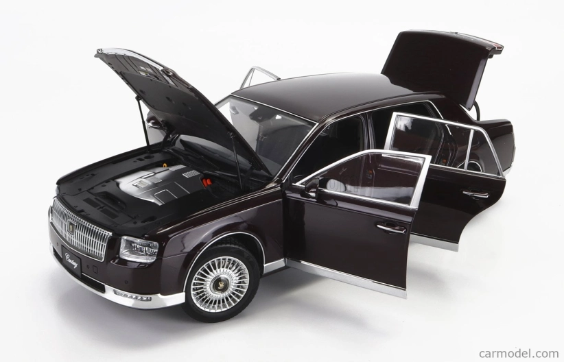 LCD model Toyota Century 2022 1:18 Brown