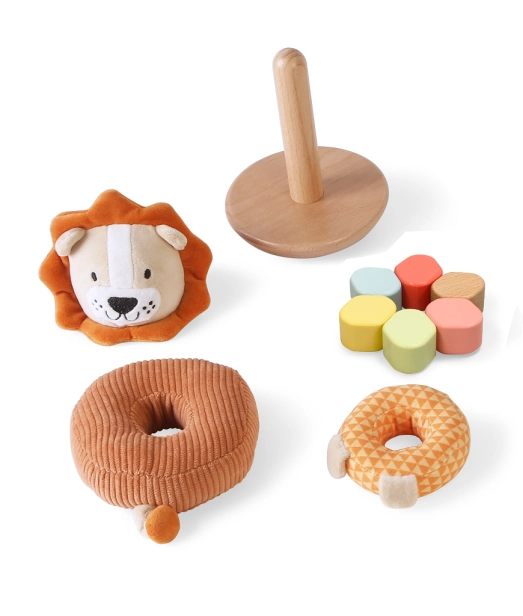 2Kids Toys Nasadzovanie krúžkov Lionie