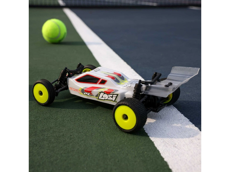 RC auto Losi Micro-B 1:24 RTR, strieborné