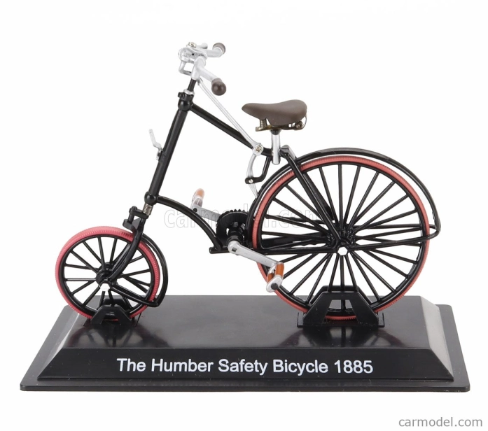 Edicola Bicicletta The Humber Safety Bicycle 1885 1:15 Black Red