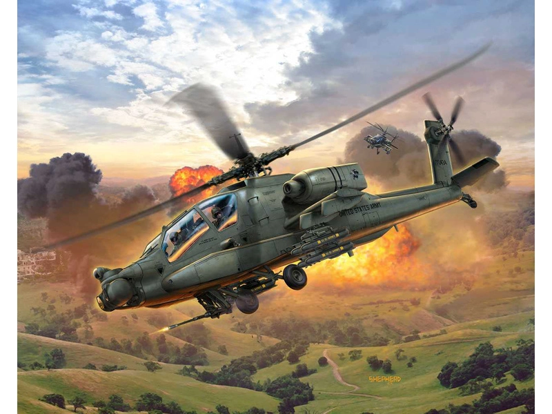 Revell Boeing AH-64A Apache (1:100) súprava