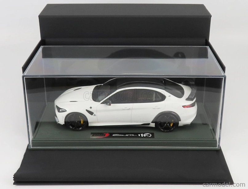 Bbr-models Alfa romeo Giulia Gtam 2020 - Con Vetrina - S vitrínou 1:18 Bianco Trofeo - Biela