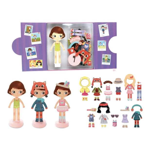 Vilac Magnetické obväzové puzzle Chloe - poškodený obal