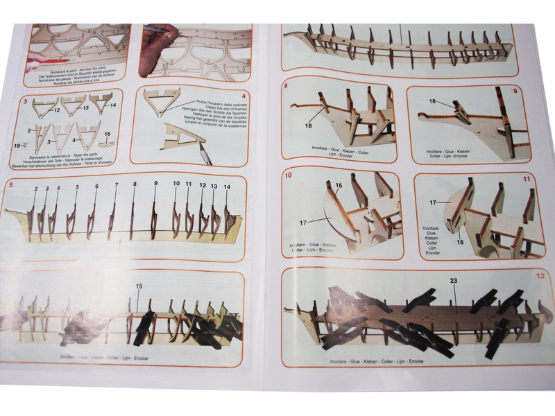 Mantua Model Cutty Sark Le Piccole 1:100 kit