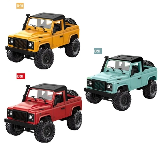 RC auto Land Rover Adventure 1/12 RTR 4WD, žltá