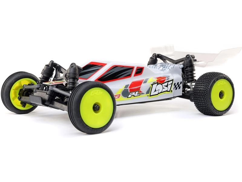 RC auto Losi Micro-B 1:24 RTR, strieborné