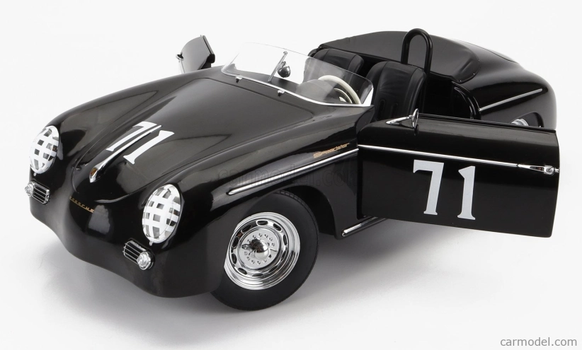 Porsche 356 Speedster N 71 1955 v mierke 1:12 čierna