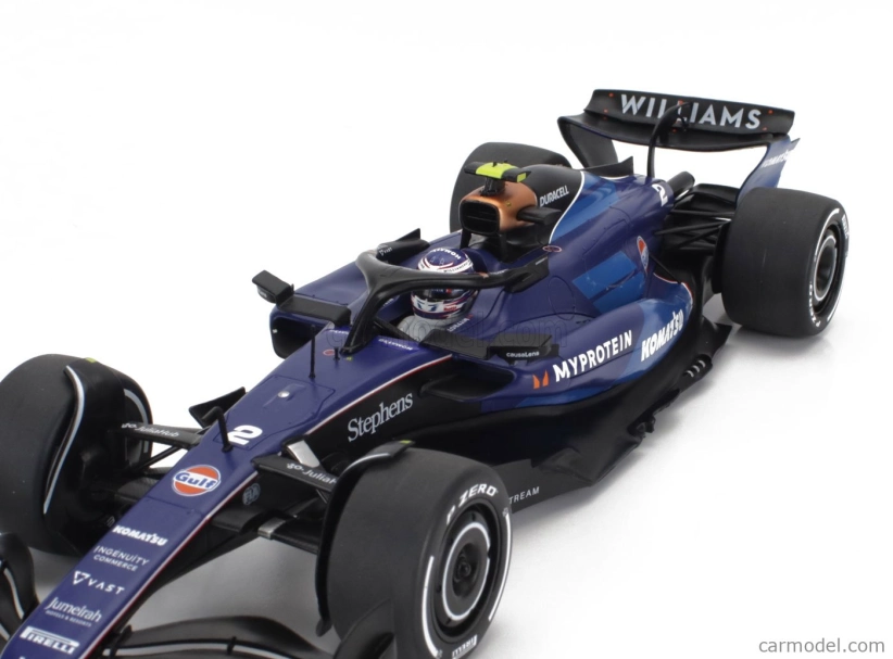 Solido Williams F1  Fw46 Team Williams Racing N 2 Saudi Arabia 2024 Logan Sargeant 1:18 2 Tóny Modré