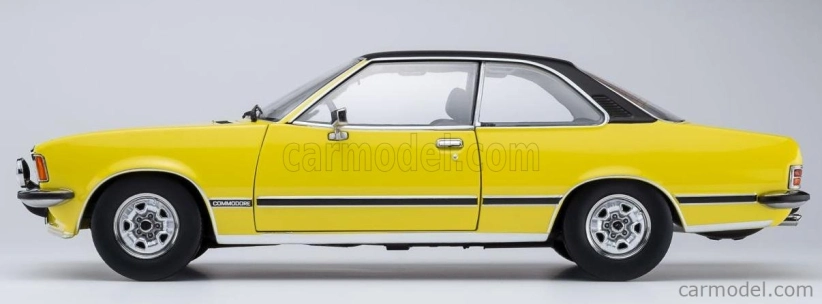 Touring modelcars Opel Commodore B Gs/e Coupe 1975 1:18 Žltá čierna