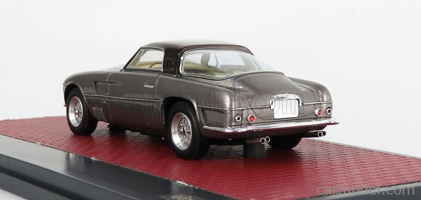 Modely v mierke Matrix Ferrari 250 Europa Vignale Ch.0313eu Coupe 1954 1:43 sivá čierna