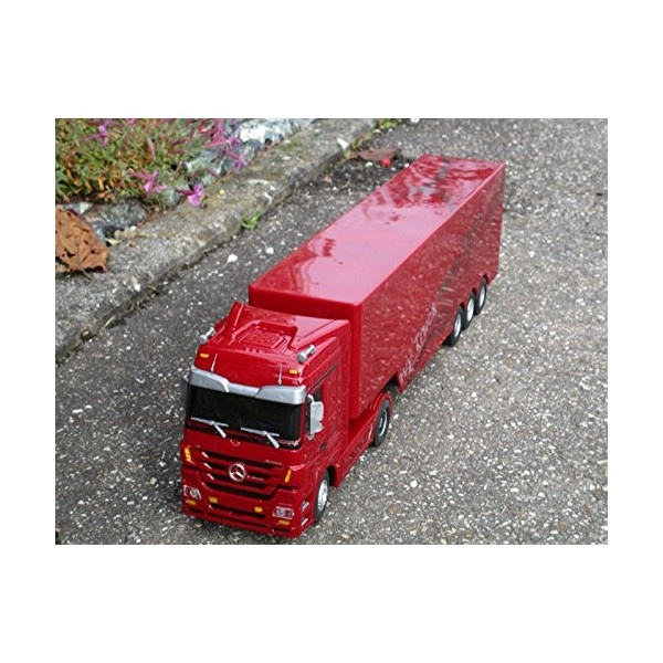 RC kamión Mercedes-Benz Actros, červená