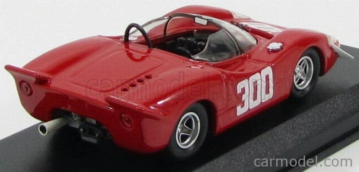 Najlepší model Abarth 2000s N 300 Winner Bolzano-mendola 1969 A.merzario 1:43 Červená