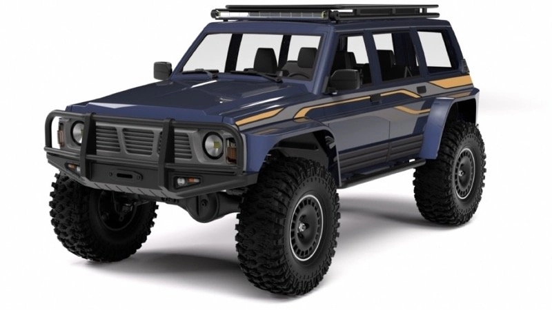 Absima CR4.4 PATROL 1:10 RTR tmavě modrý