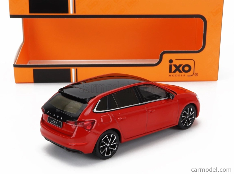 Ixo-models Škoda Scala 2019 1:43 Červená