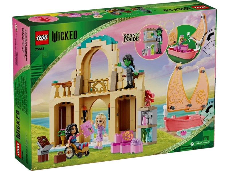 LEGO Wicked - Glinda, Elphaba a Nessarose na Shiz univerzite