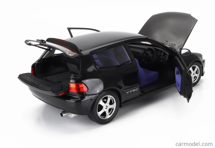 LCD model Honda Civic Sir Ii Eg6 Vtec 1993 1:18 Black