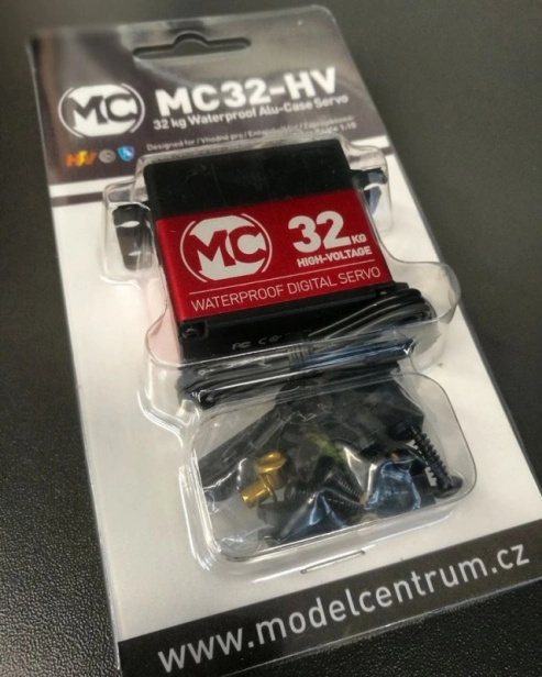 MC-32 HV Coreless digitálny servopohon 32 kg - vodotesný