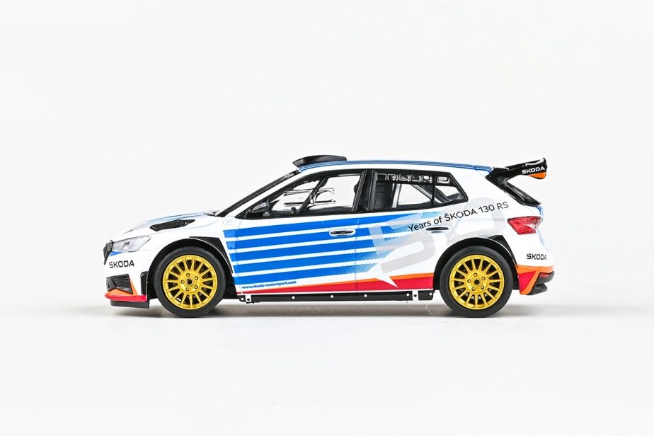 Abrex Škoda Fabia IV RS Rally2 (2022) 1:43 - Škoda Motorsport Design 2025 130RS MC
