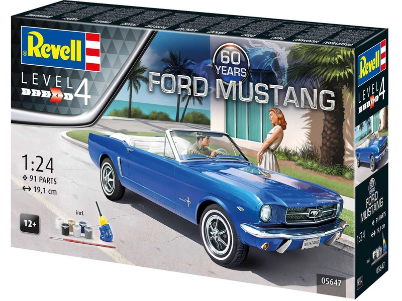 Revell Ford Mustang 60. výročie (1:24) (darčeková súprava)