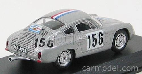 Najlepší model Porsche 1600gs Abarth N 156 Tour De France 1961 R.bouchet 1:43 Silver