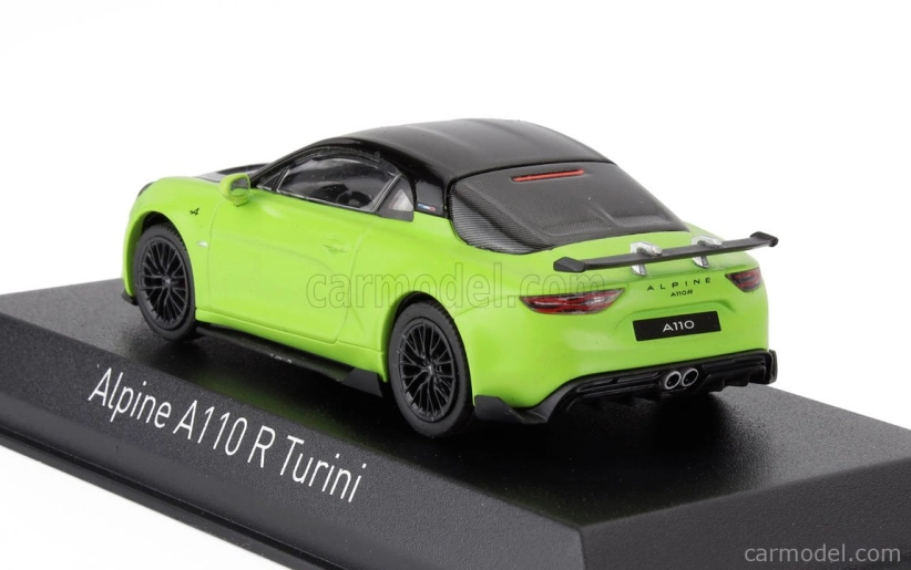Norev Renault A110 R Coupe Turini 2025 1:43 kyslozelená čierna