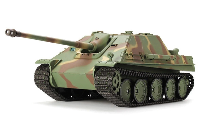 RC tank German JagdPanther 1:16 camo, BB IR