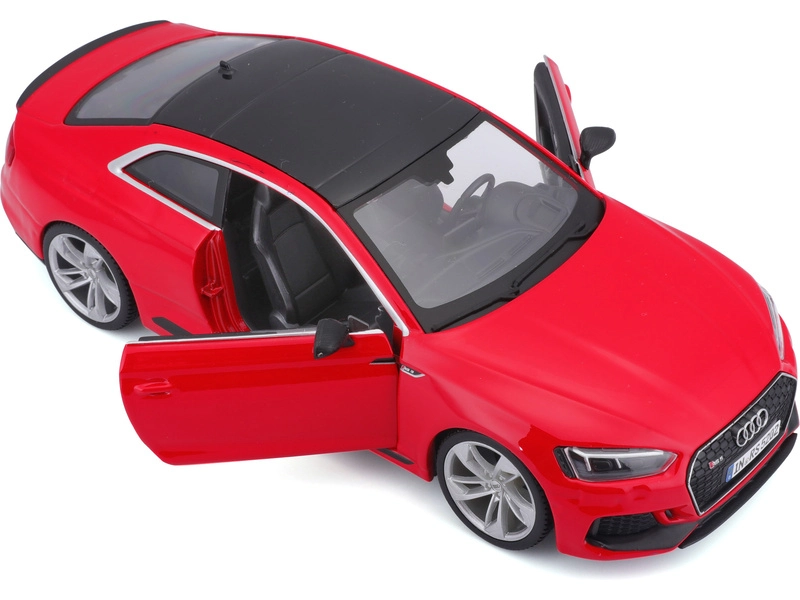 Bburago Audi RS 5 Coupe 1:24 červená