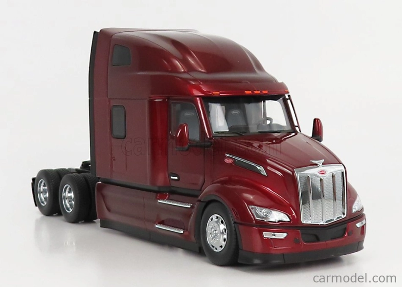 Dm-models Peterbilt 579 Tractor Truck 3-assi 2011 1:32 Red Met