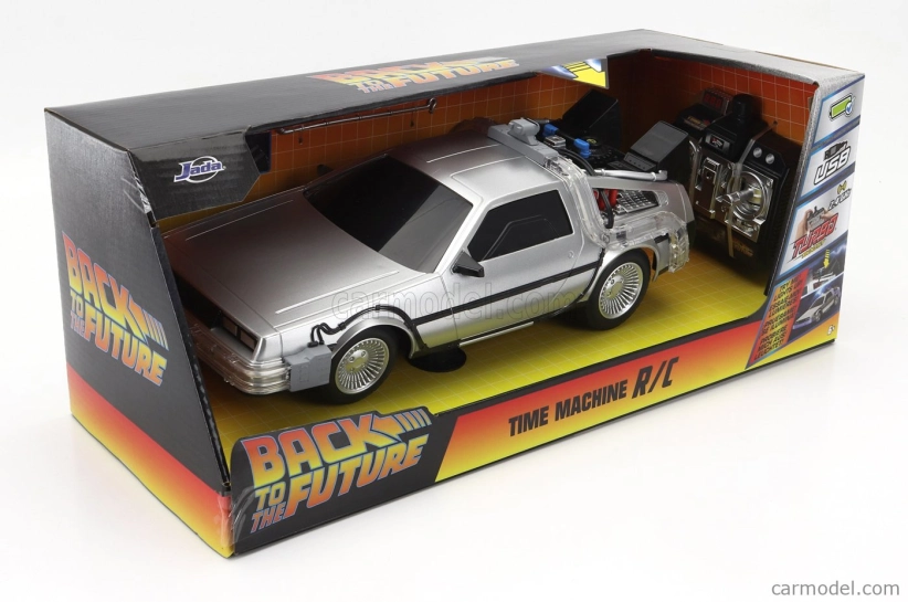 Jada De lorean Time Machine - Back To The Future 1 - Ritorno Al Futuro 1 1:16 Silver