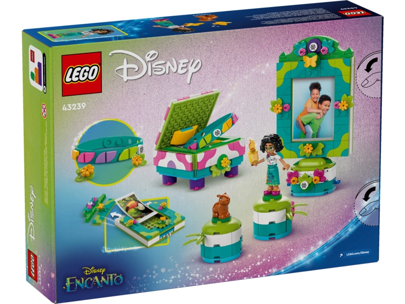 LEGO Disney - Mirabelin rámik na fotografie a šperkovnica