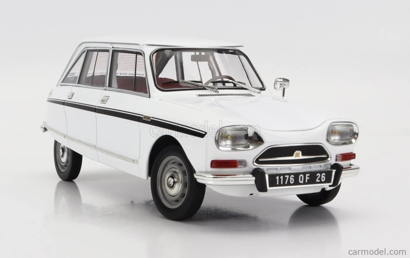 Norev Citroen Ami Super 1974 1:18 biely