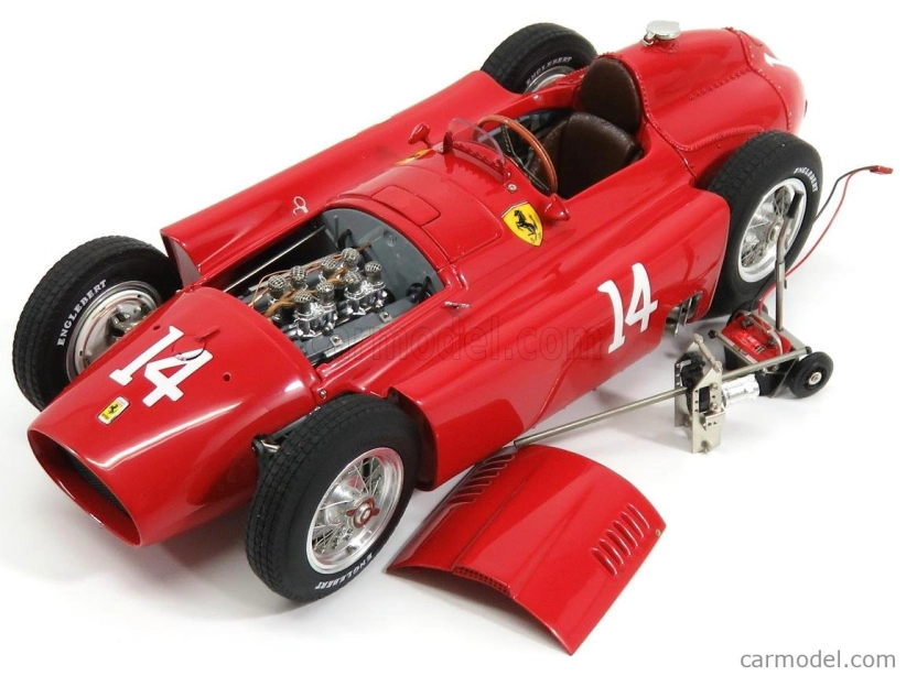 Cmc Ferrari F1 D50 Short Nose N 14 French Gp 1956 Collins 1:18 červená