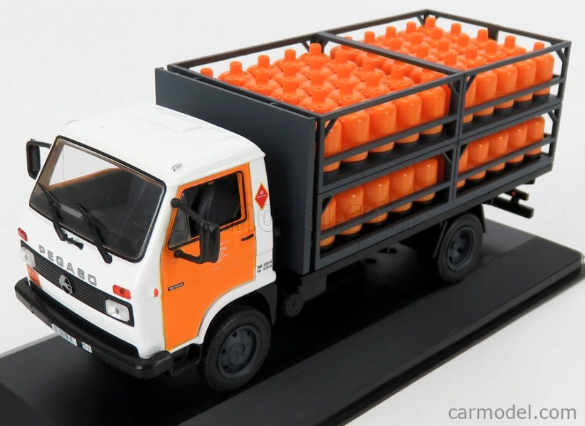 Edicola Pegaso Ekus Truck Repsol Gas Butano 1988 1:43 Biela Žltá Zelená