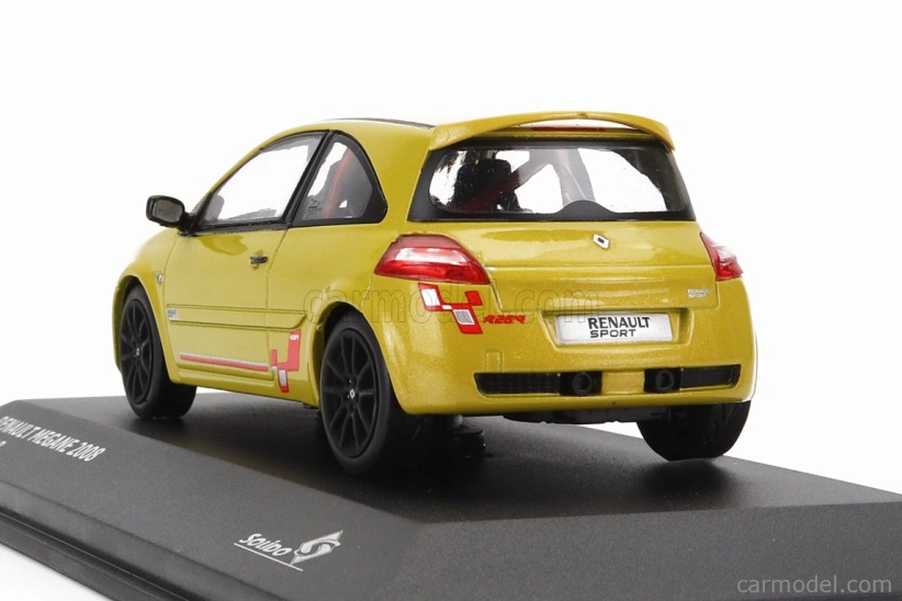 Solido Renault Megane R26-r 2009 1:43 žltá čierna