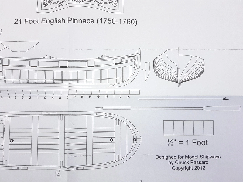 Model Shipways English Pinnace 1:24 kit