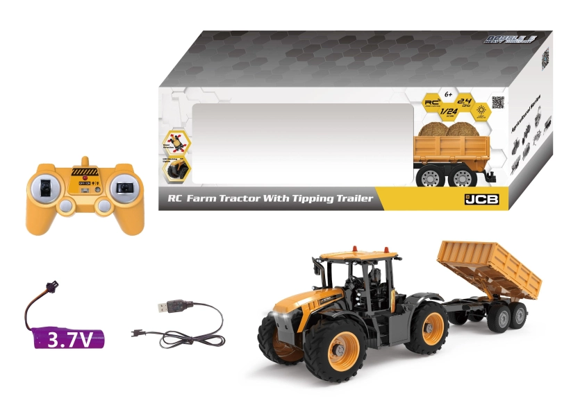 RC traktor JCB Fastrac 4220 s valníkom | RCprofi.sk