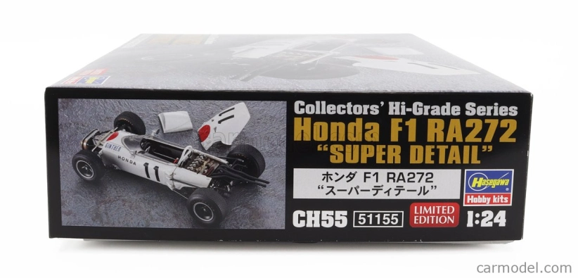 Hasegawa Honda F1 Ra272 N 11 Season 1965 Richie Ginther - Super Detail 1:24 /