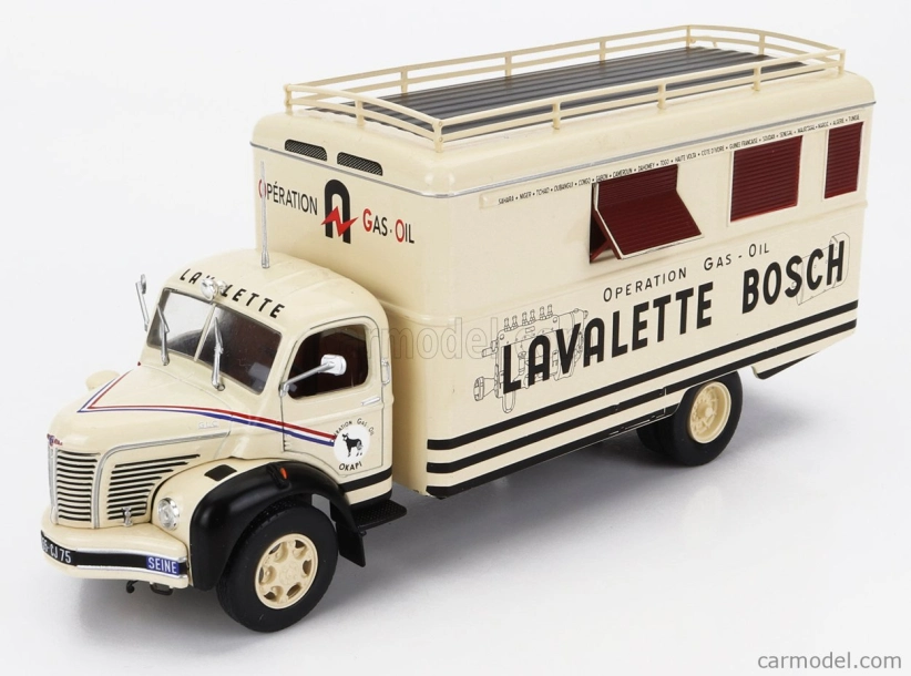 Edicola Berliet Glc6 Version Ii Truck Operation Gas Oil Lavalette Bosh 2-assi 1969 1:43 Cream