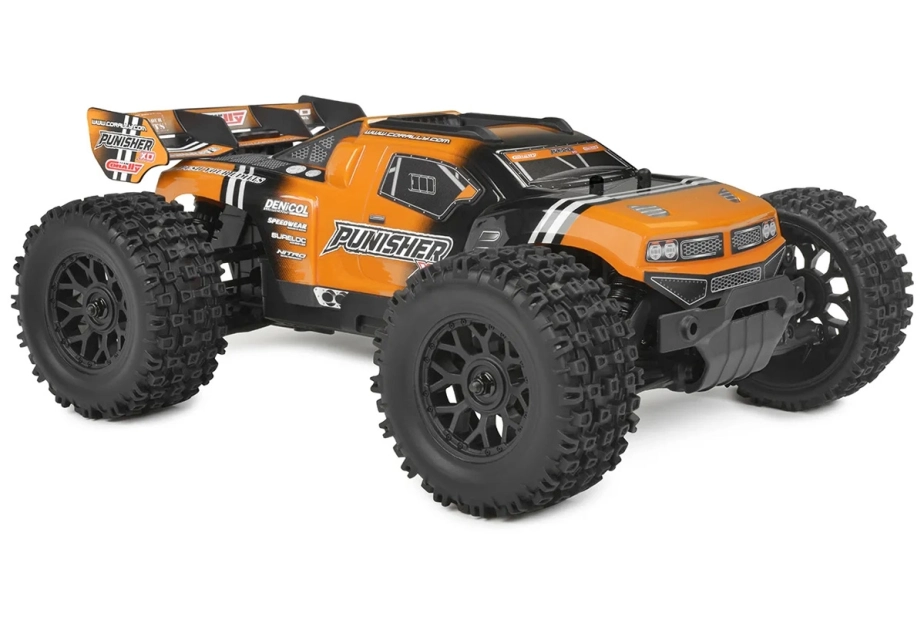 PUNISHER XD - RTR - Brushed 2S - Oranžová