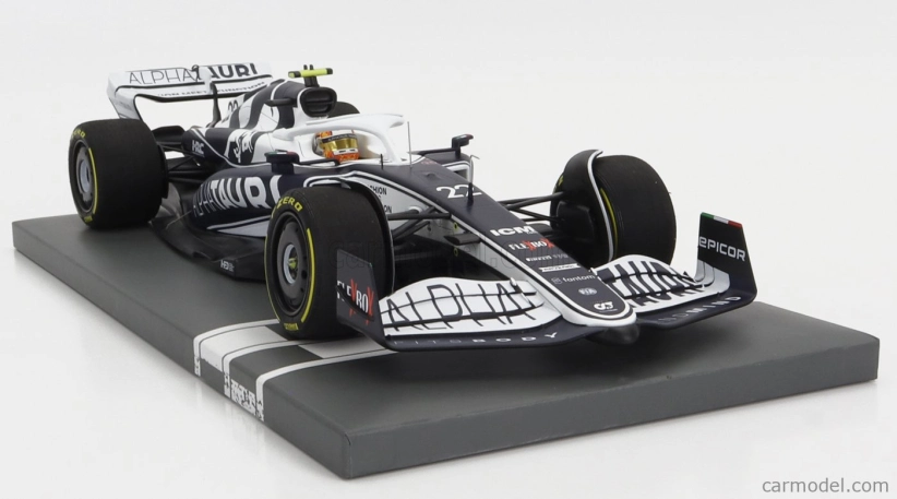 Minichamps Alpha tauri F1 At03 Honda Team Alpha Tauri N 22 1:18, bílomodrá