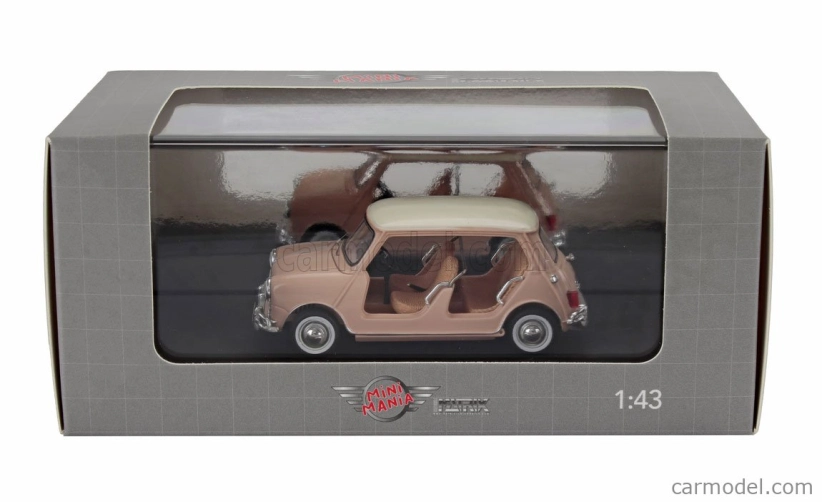 Matrix scale models Mini Beach Car 1962 1:43 Bílá Béžová