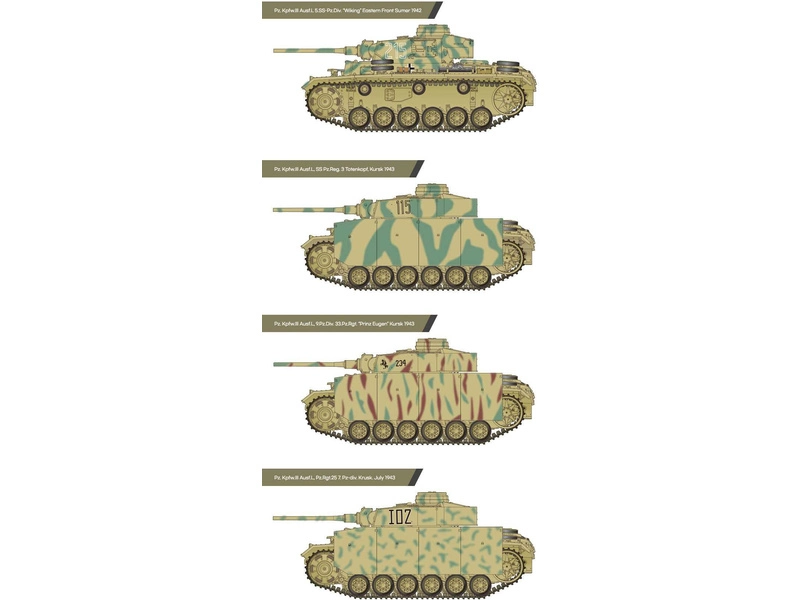 Academy Panzer III Ausf.L „Battle of Kursk“ (1:35)