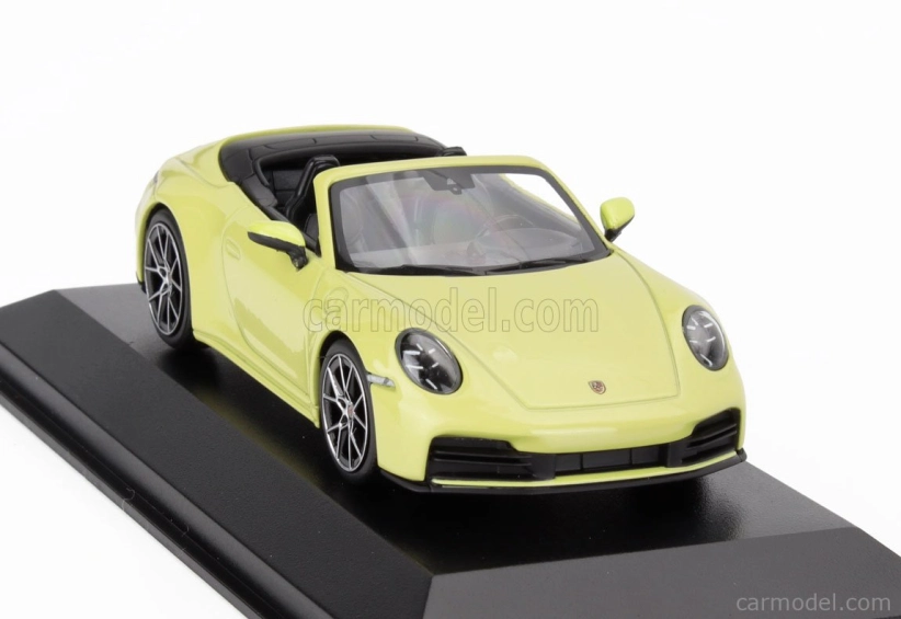 Minichamps Porsche 911 992-2 Carrera Cabriolet Open 2024 1:43 Cartagena Žlutá