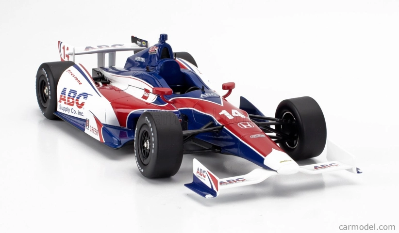 Greenlight Honda Team Abc Supply Racing N 14 Indianapolis Indy 500 Indycar Series 2012 Mike Conway 1:18 Modrá Červená Bílá