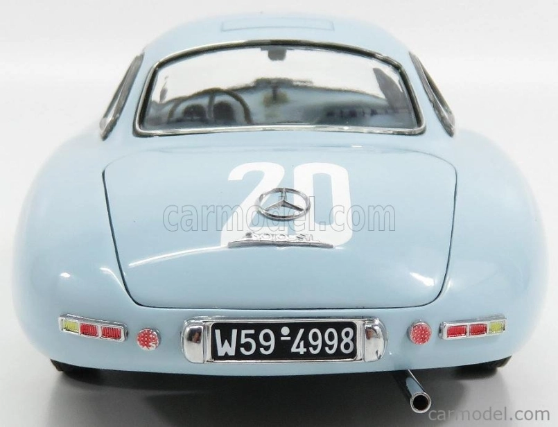 Cmc Mercedes benz 300sl (w154) Team Daimler-benz Ag N 20 2nd Bern Gp 1952 H.lang 1:18 Light Blue