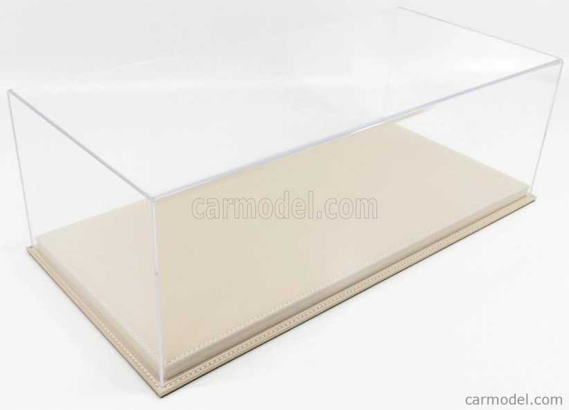 Atlantic Vetrina display box Molhouse Base In Pelle - Leather Base Beige - Lungh.lenght Cm 51 X Largh.width Cm 24 X Alt.height Cm 19 (altezza Interna 15.3 Cm ) 1:12 Plastový Displej